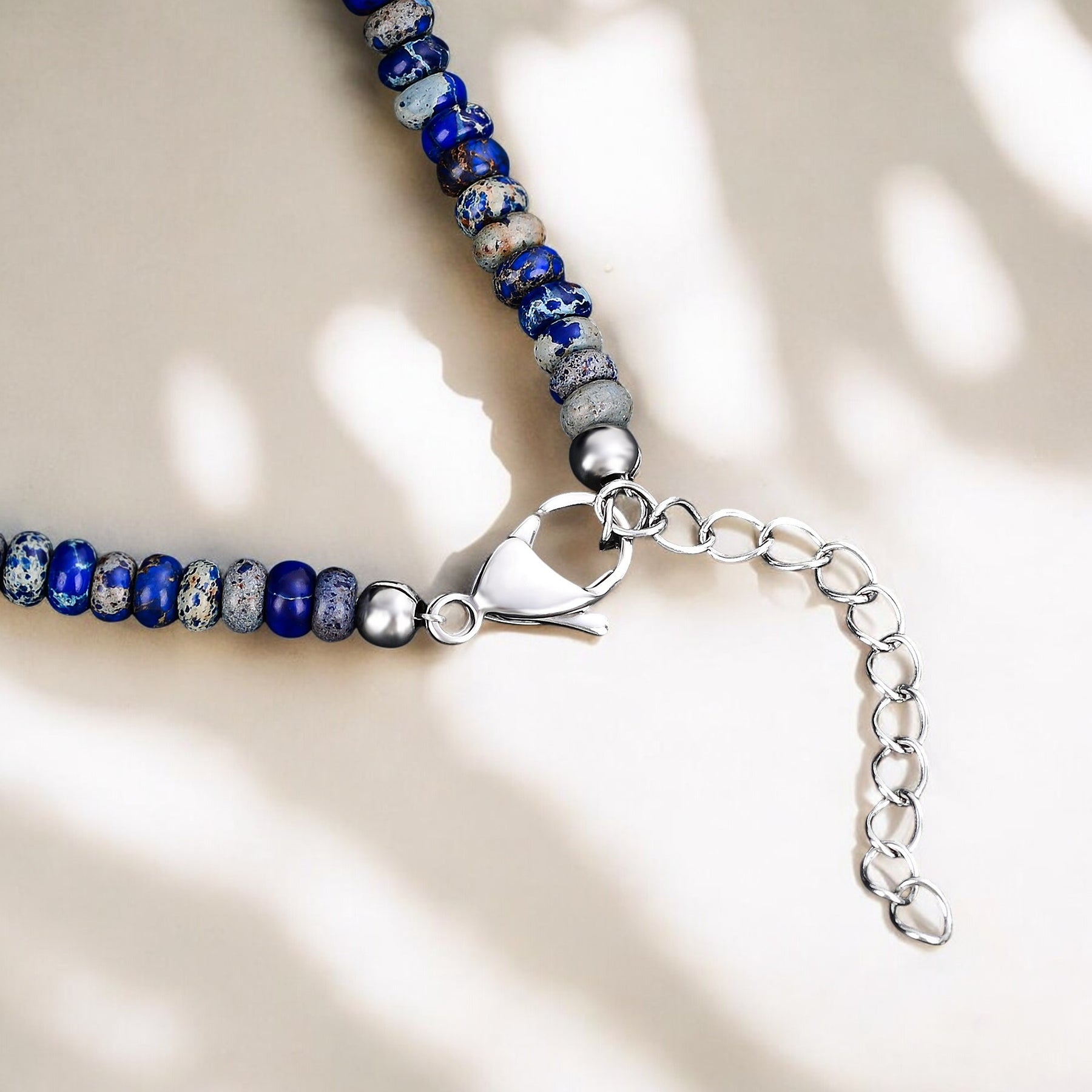 남성용 거친 재스퍼 목걸이