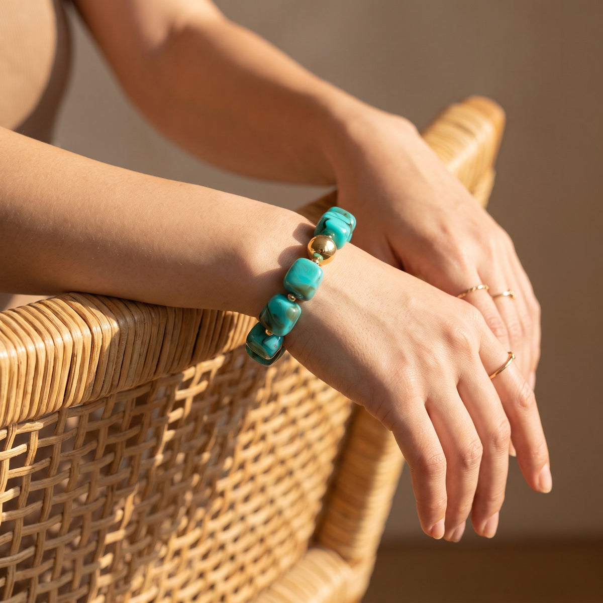 Turquoise Haven Chunky Bracelet