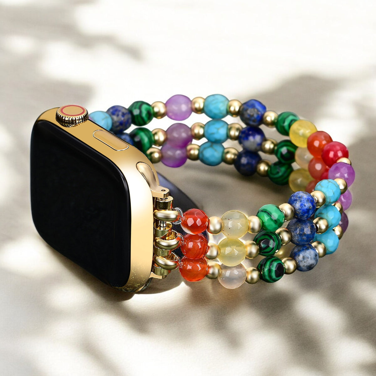 Mystic Pop Stone Stretch Apple Watch Strap