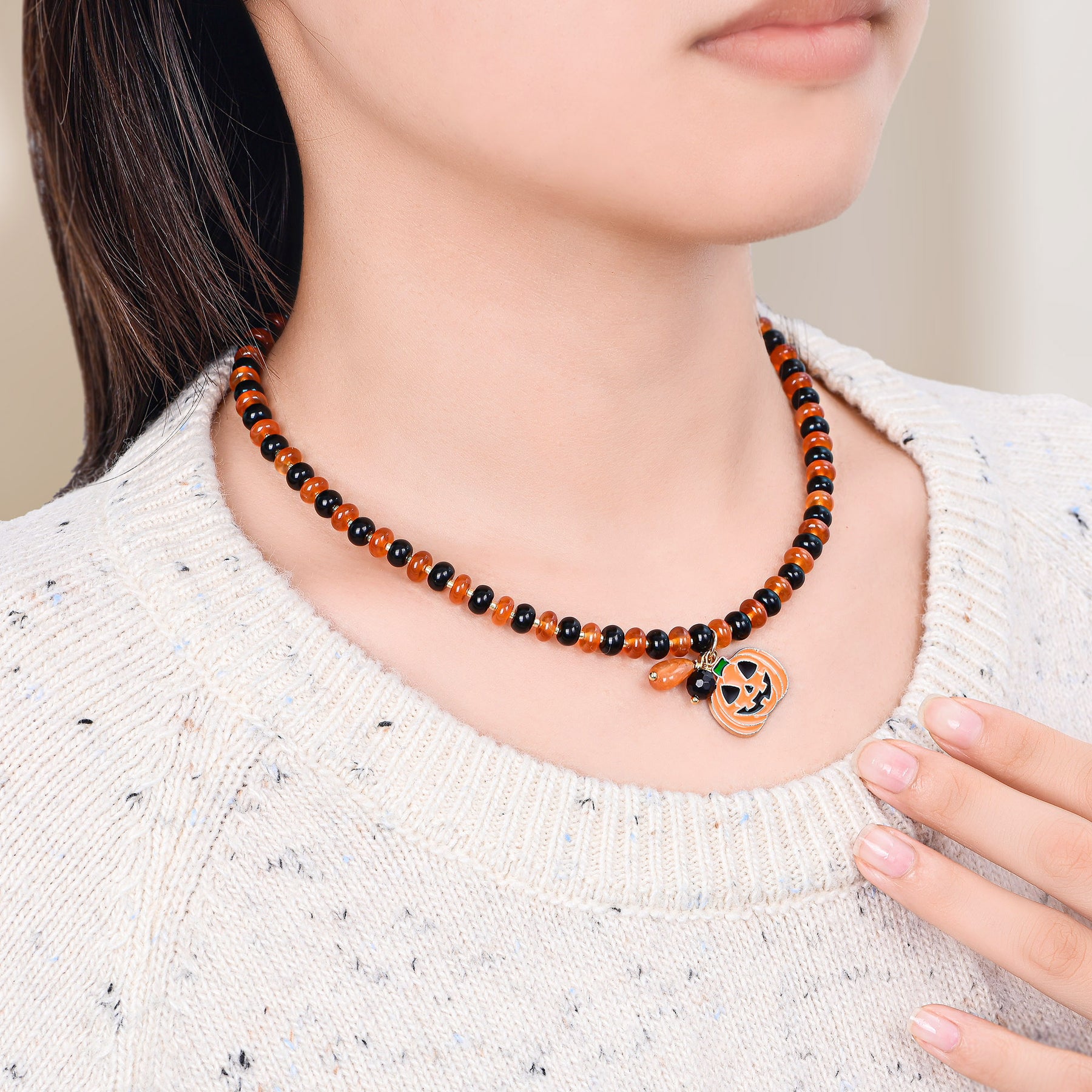 윈터베리 진주 목걸이