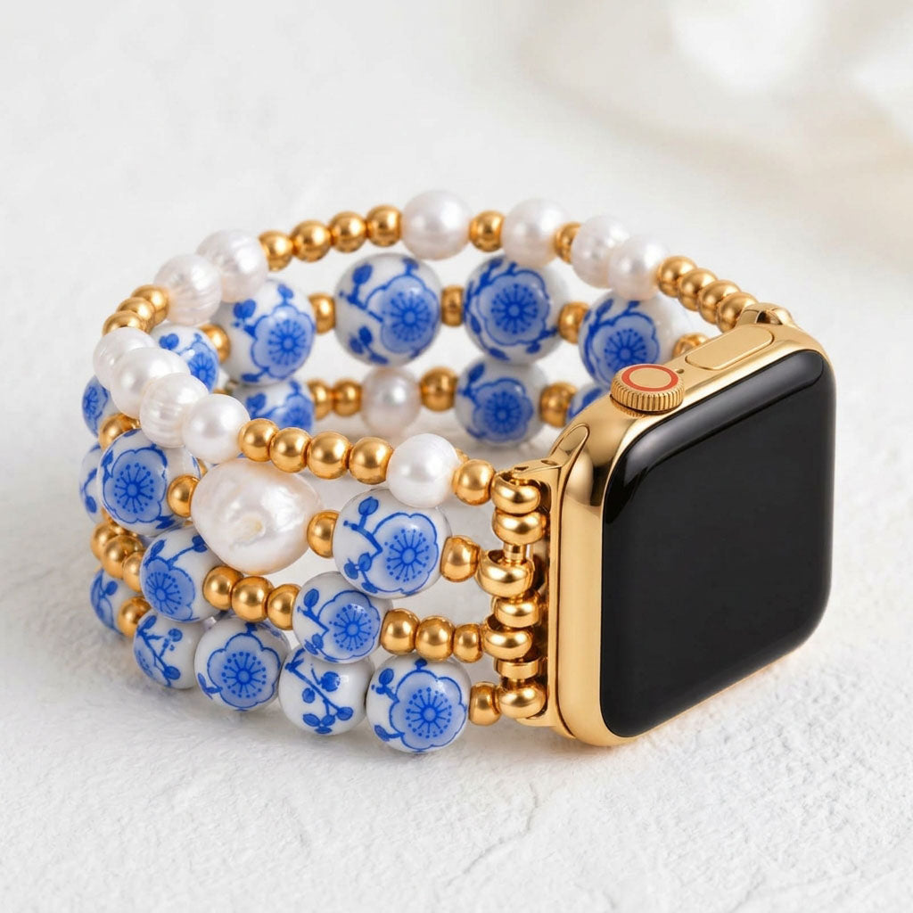 ํฌ์ฌ๋ฆฐ ๊ฐ๋ ๋ธ๋ฃจ ๋ธ๋ก์ฌ Apple Watch ์คํธ๋ฉ