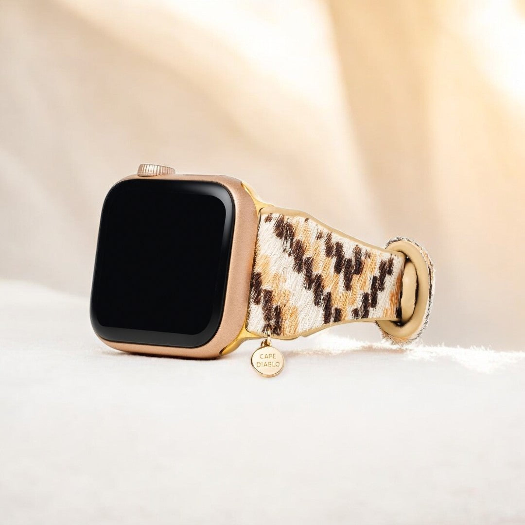 에보니 에스컬레이드 가죽 Apple Watch 스트랩