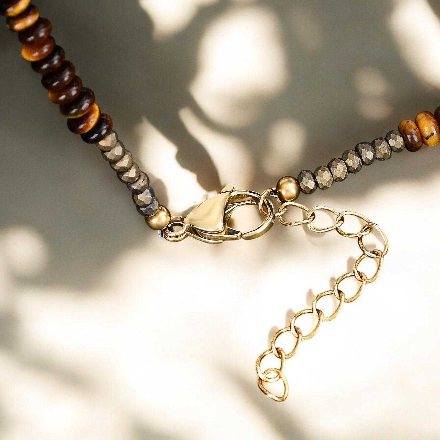 남성용 코발트 어스 목걸이