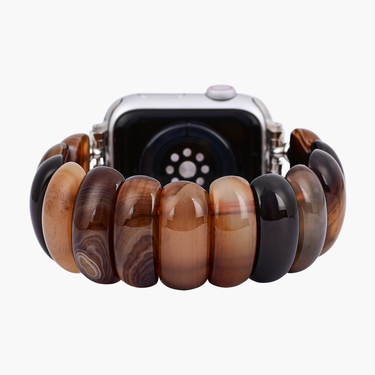 어스리 엠버 아게이트 스트레치 Apple Watch 스트랩