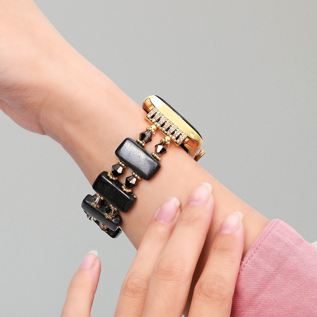 옵시디언 뮤즈 스트레치 Apple Watch 스트랩