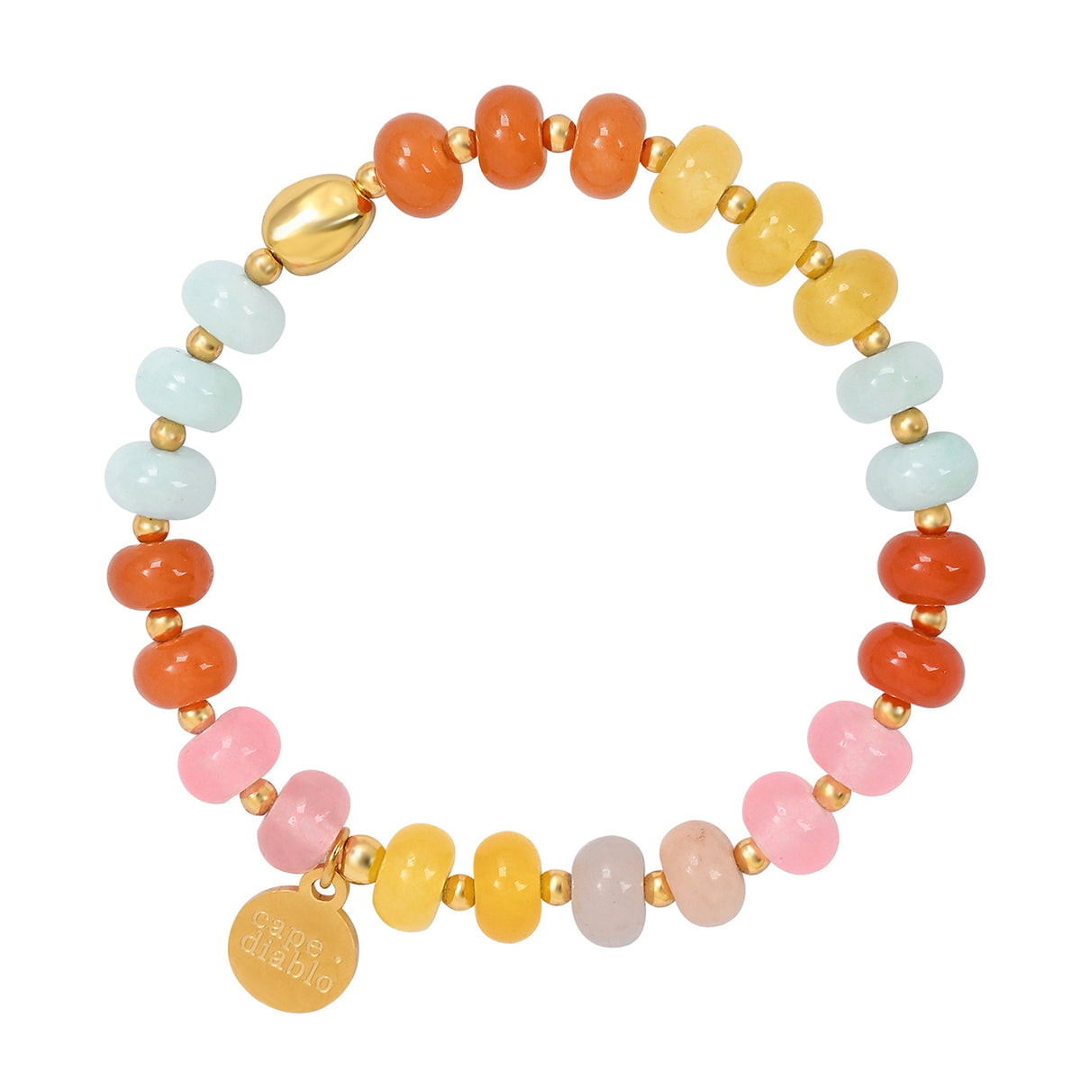 Amber Jade Bloom Bracelet