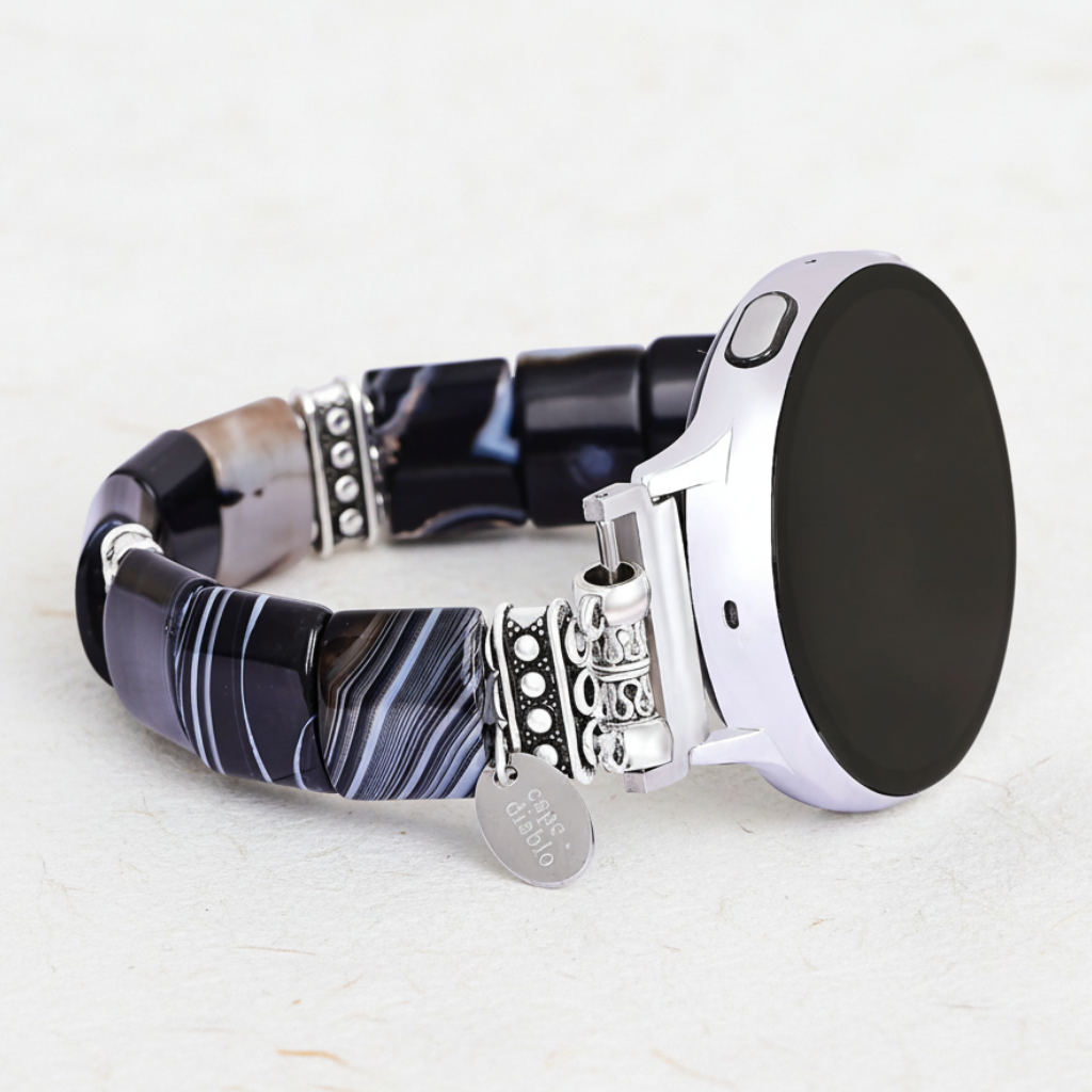 보헤미안 누아르 스트레치 Apple Watch 스트랩