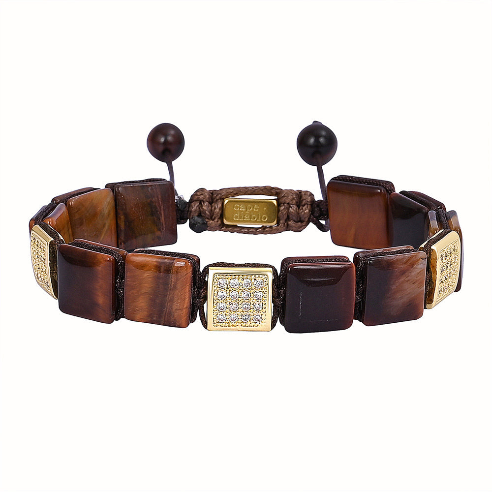 Men’s Red Tiger’s Eye Bracelet