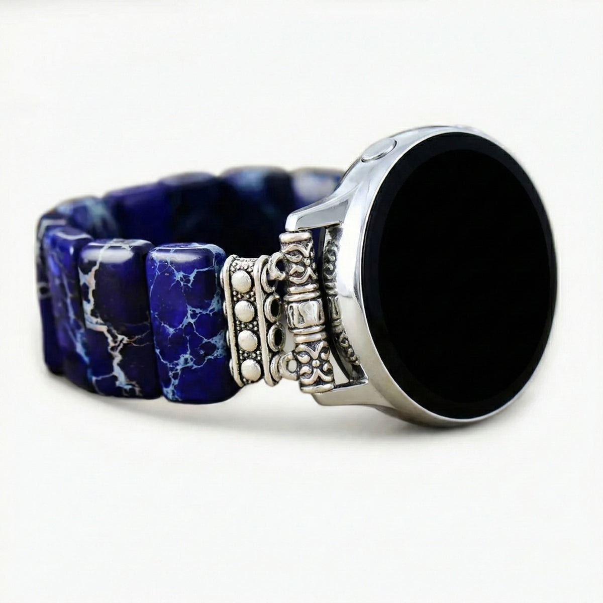 다크 네이비 티베탄 재스퍼 스트레치 삼성 갤럭시 워치 스트랩