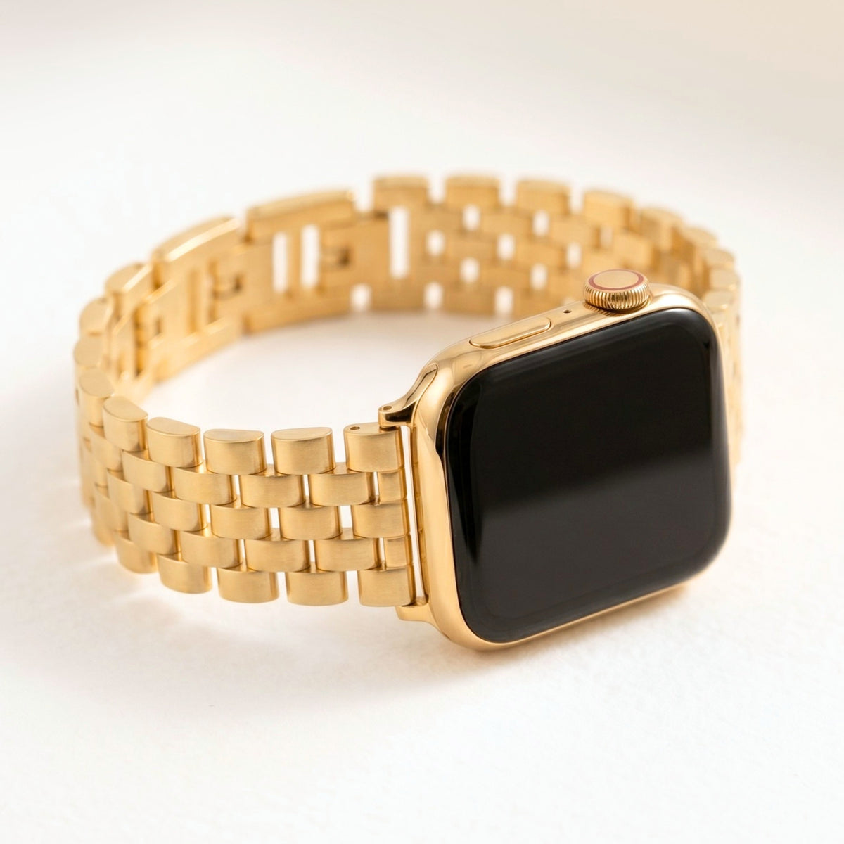 골든 시크 럭셔리 Apple Watch 스트랩