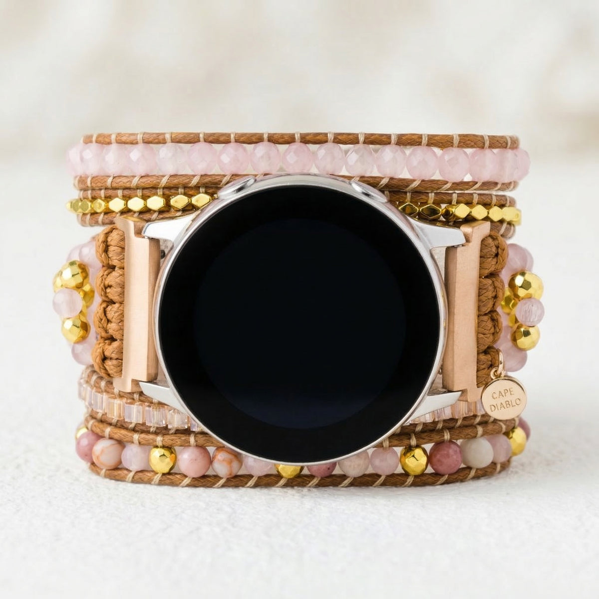 Golden Rose Quartz Samsung Galaxy Watch Strap