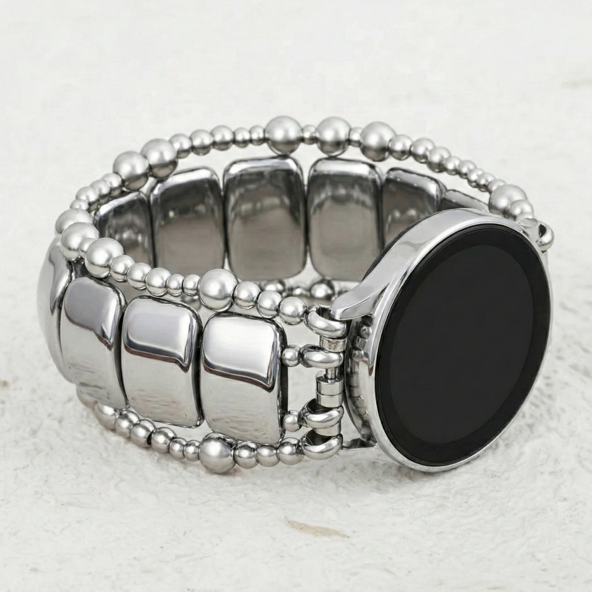 플래티넘 누아르 스트레치 삼성 갤럭시 워치 스트랩