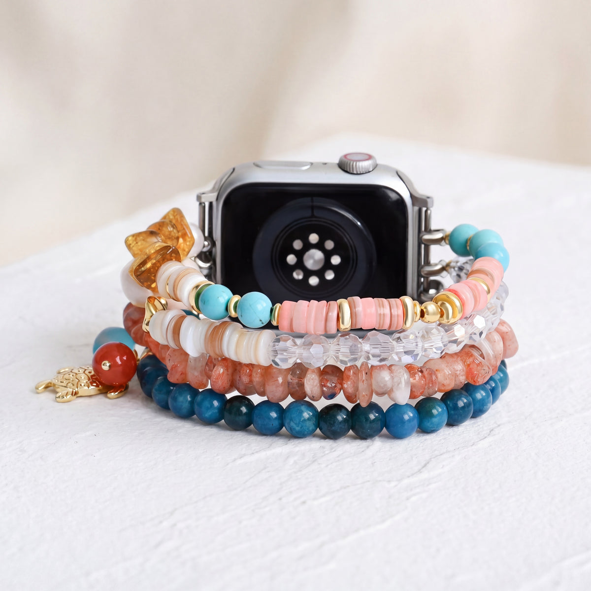 트로피컬 타이드 스트레치 Apple Watch 스트랩