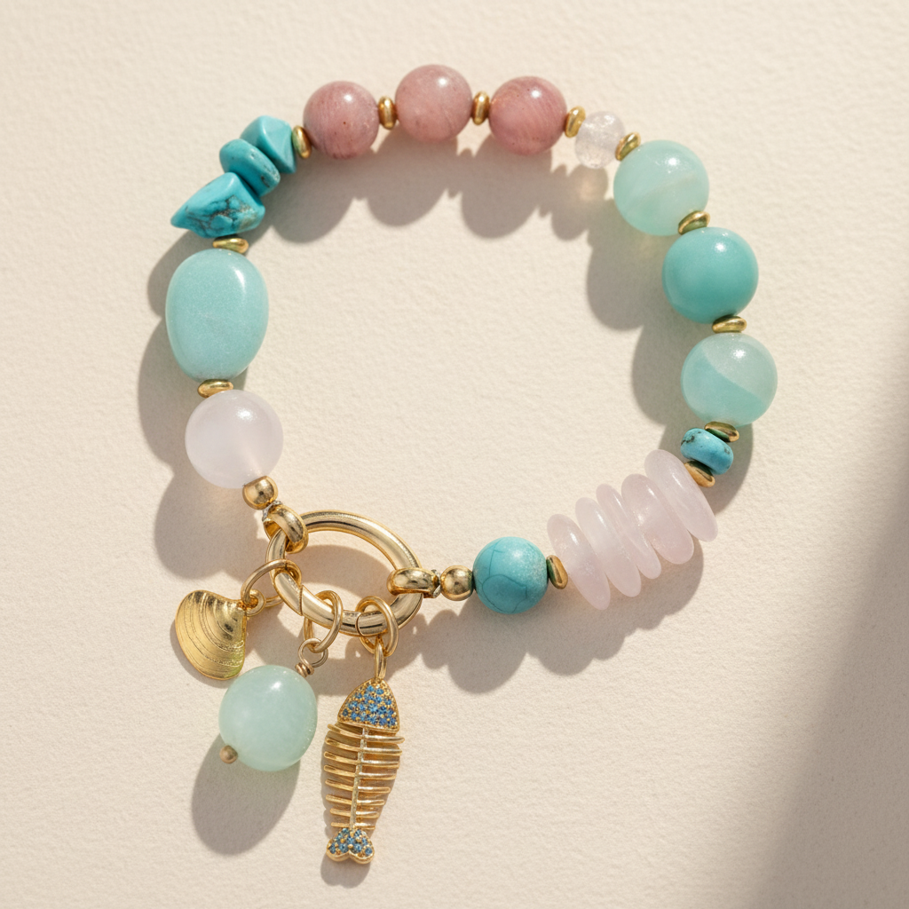 Amazon Wave Charm Bracelet