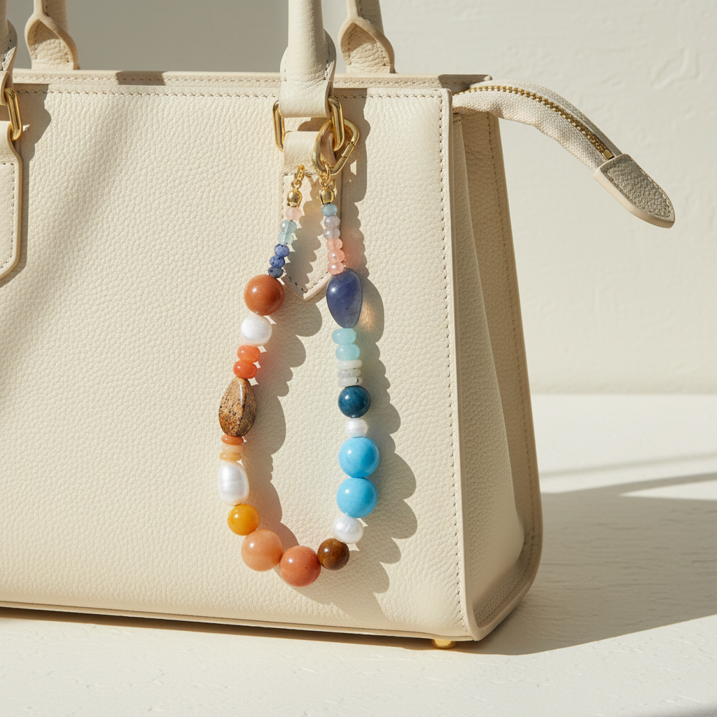 Blue Aventurine Harmony Bag Charm