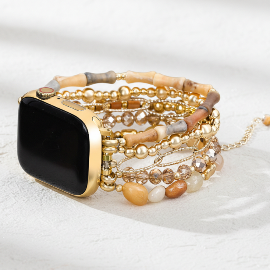 사하라 석양 늘어나는 Apple Watch 줄넘이