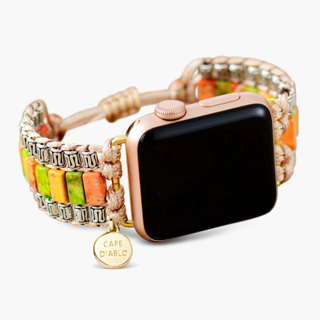 Divine Jasper Apple Watch Strap - Cape Diablo