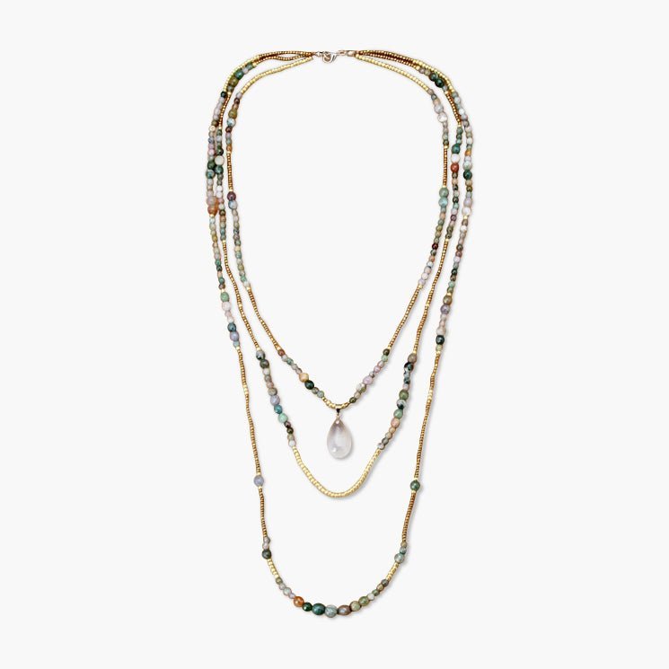 Native 3 Layered Necklace - Cape Diablo