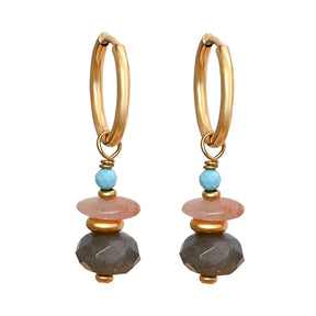 오로라 라브라도라이트 귀걸이