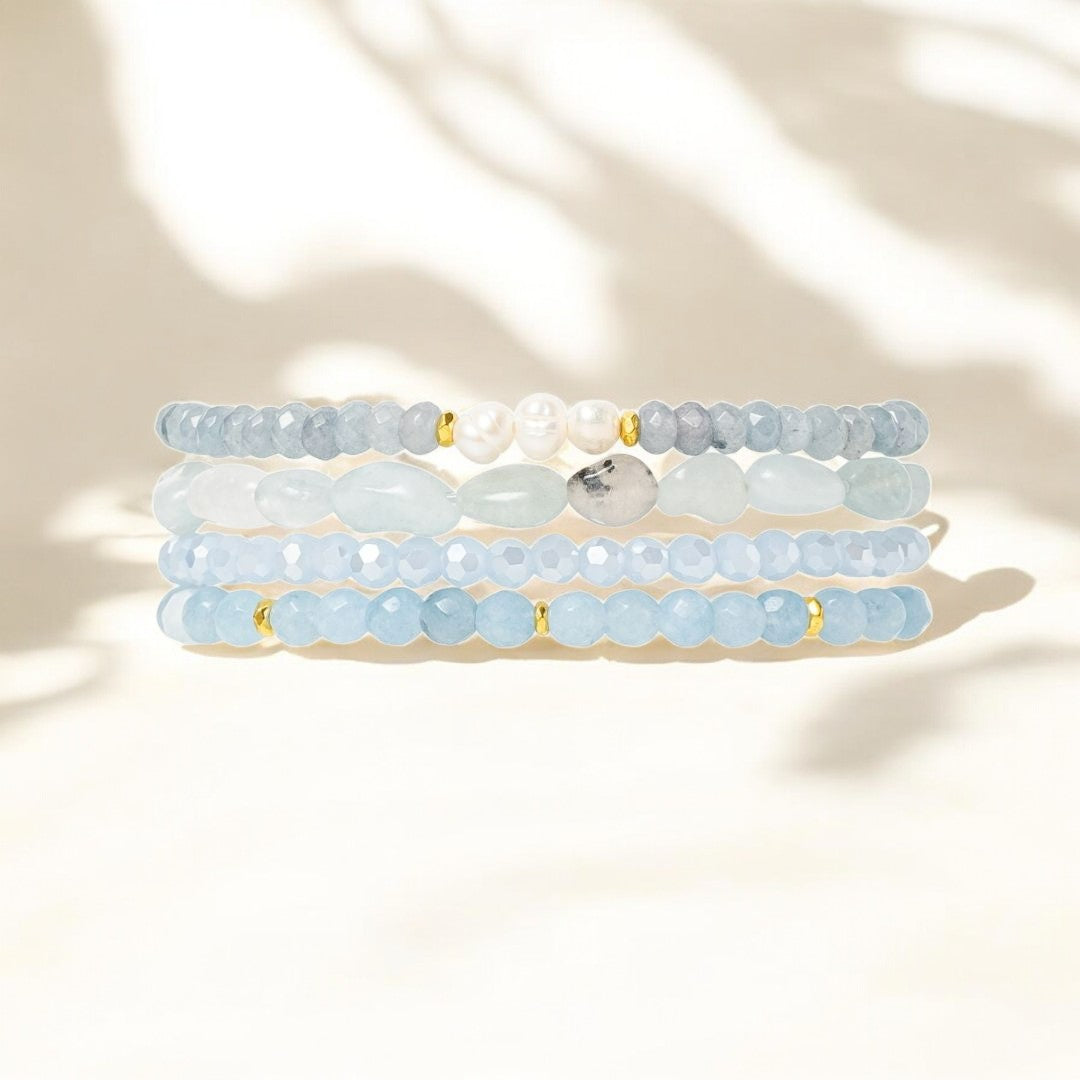 아쿠아마린 제이드 세레니티 Apple Watch Strap