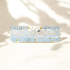 아쿠아마린 제이드 세레니티 Apple Watch Strap