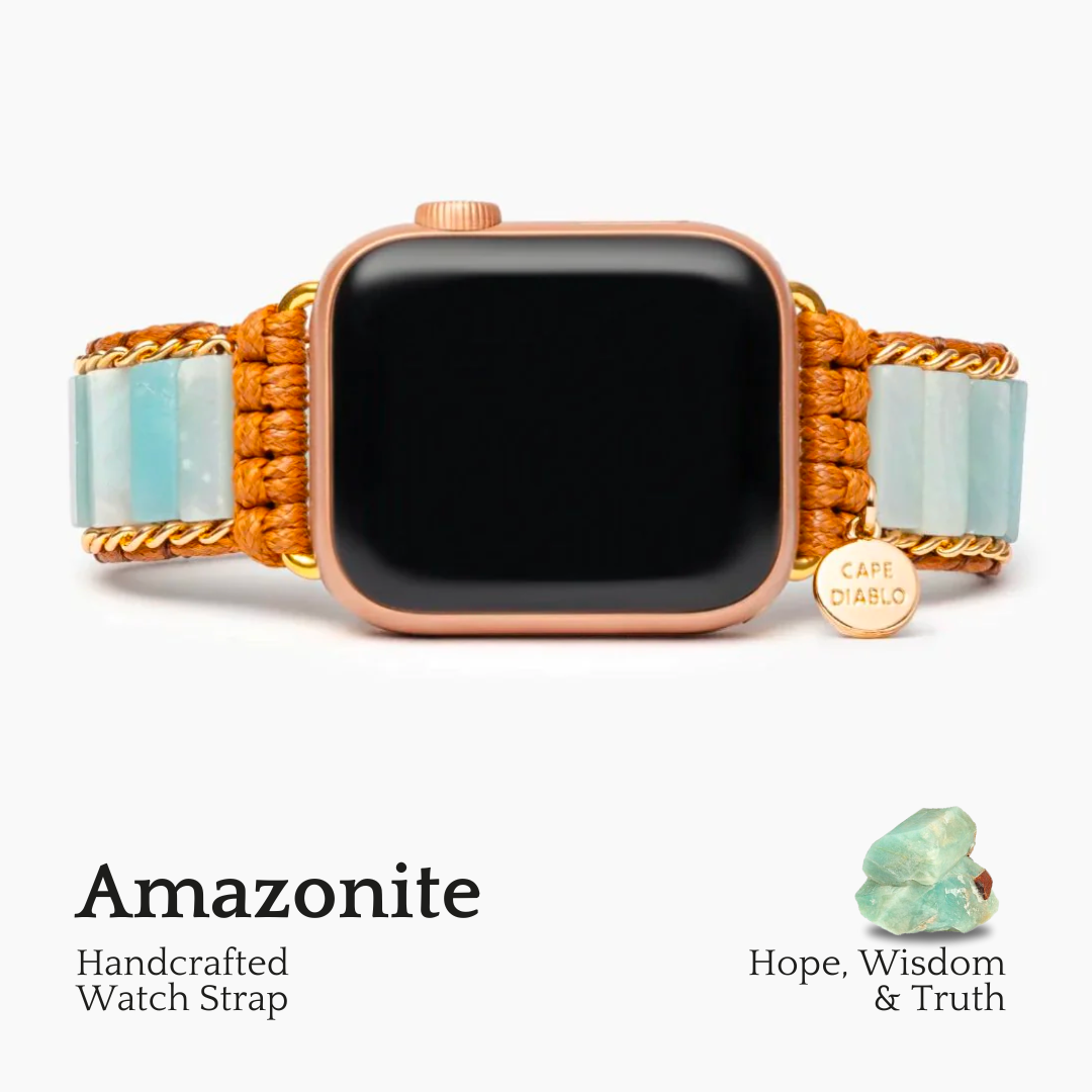 Amazonite 보호 Apple Watch 스트랩