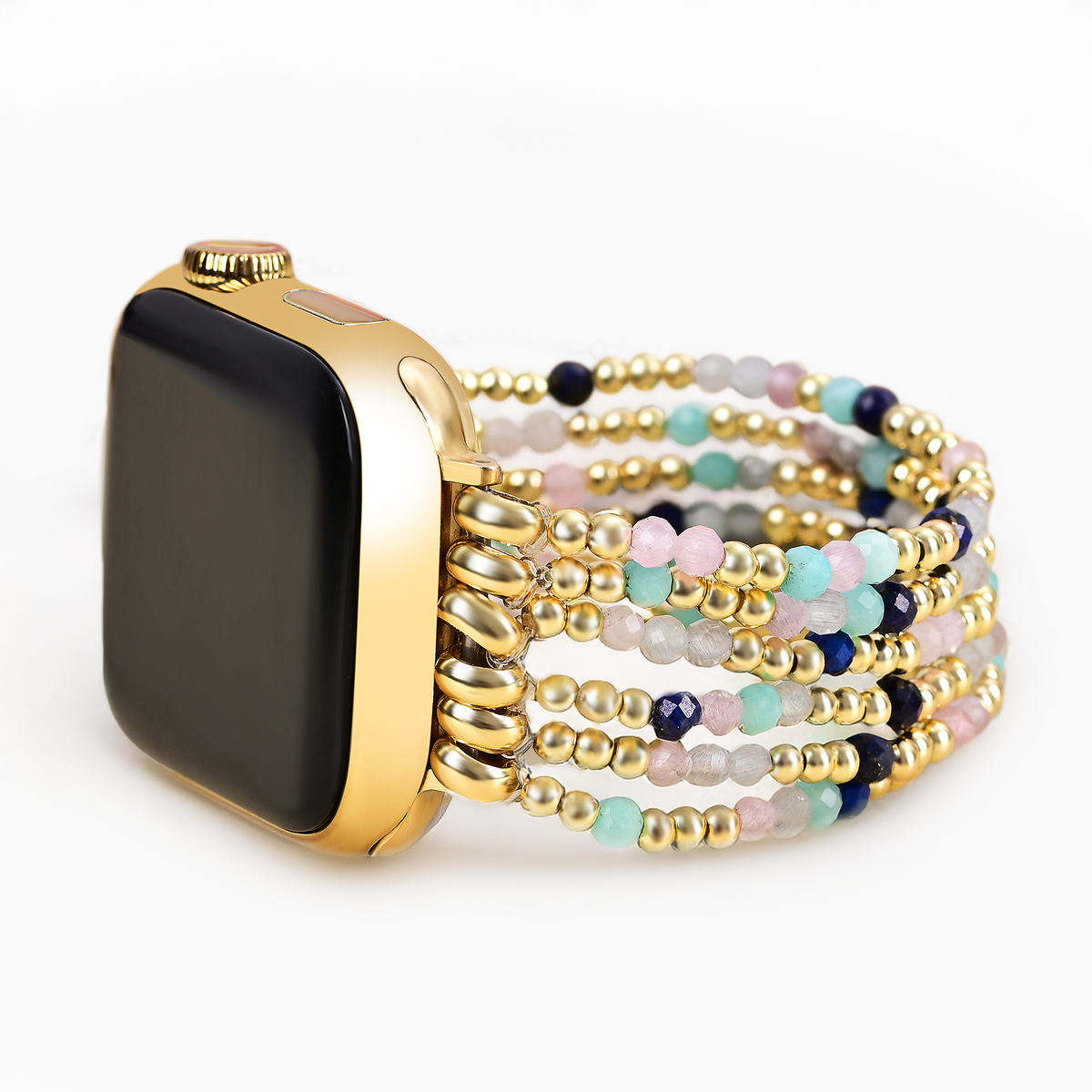 쥬얼 라피스 아마조나이트 스트레치 Apple Watch 스트랩