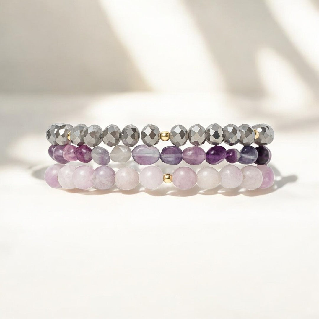 Lepidolite Glow Apple Watch 스트랩