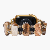 Desert Jasper Stretch Apple Watch Strap