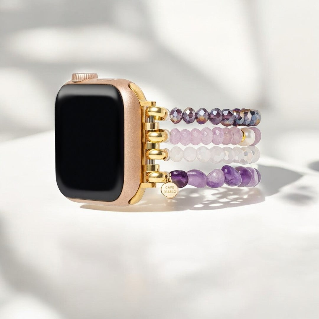 미스틱 자수정 Apple Watch Strap