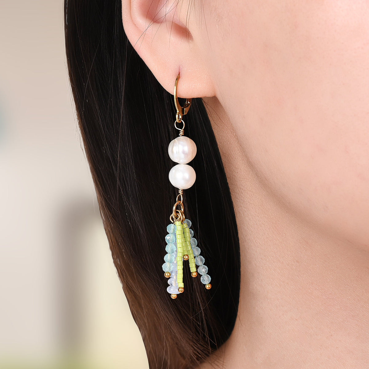 Celestial Jade Earrings