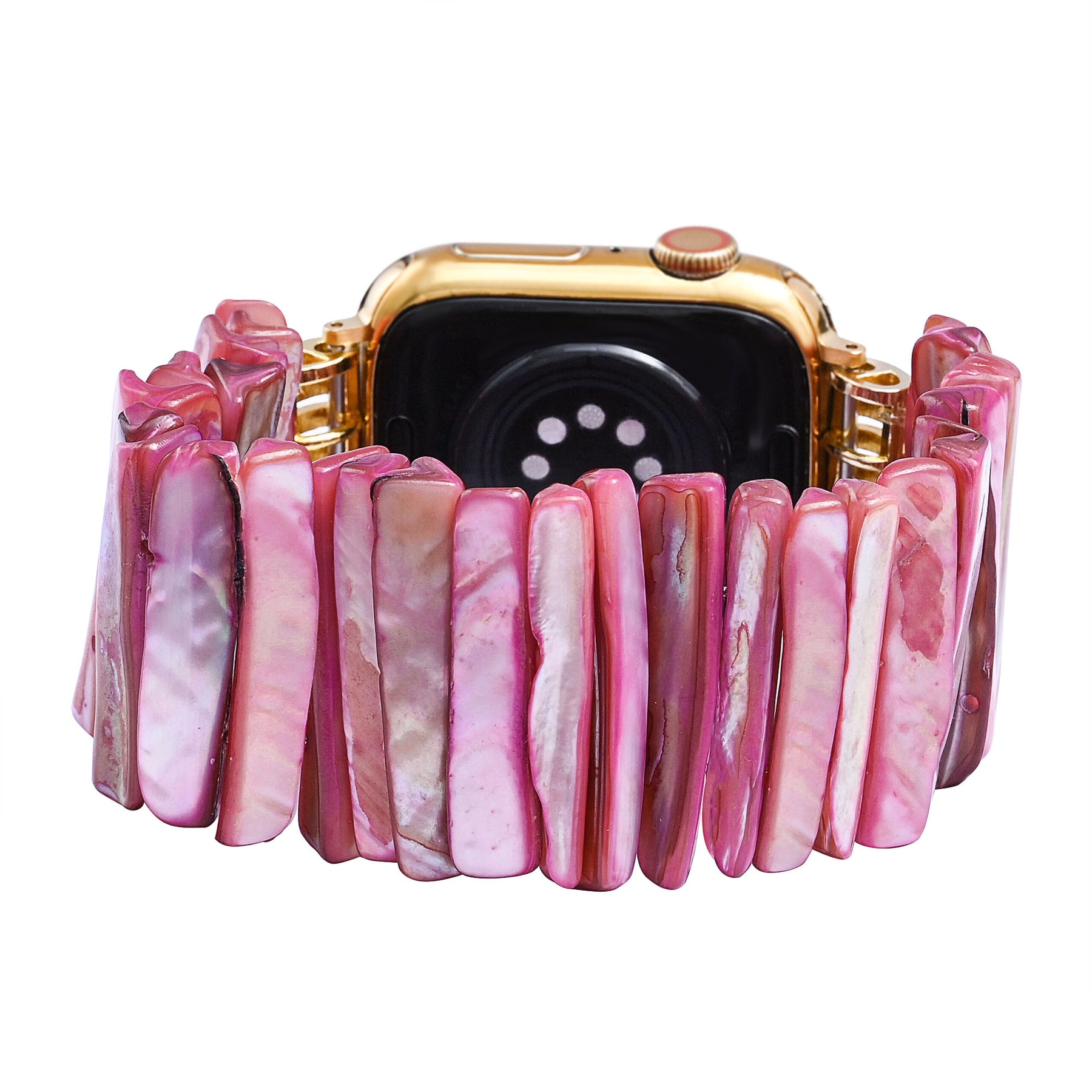 임페리얼 오키드 쉘 스트레치 Apple Watch 스트랩