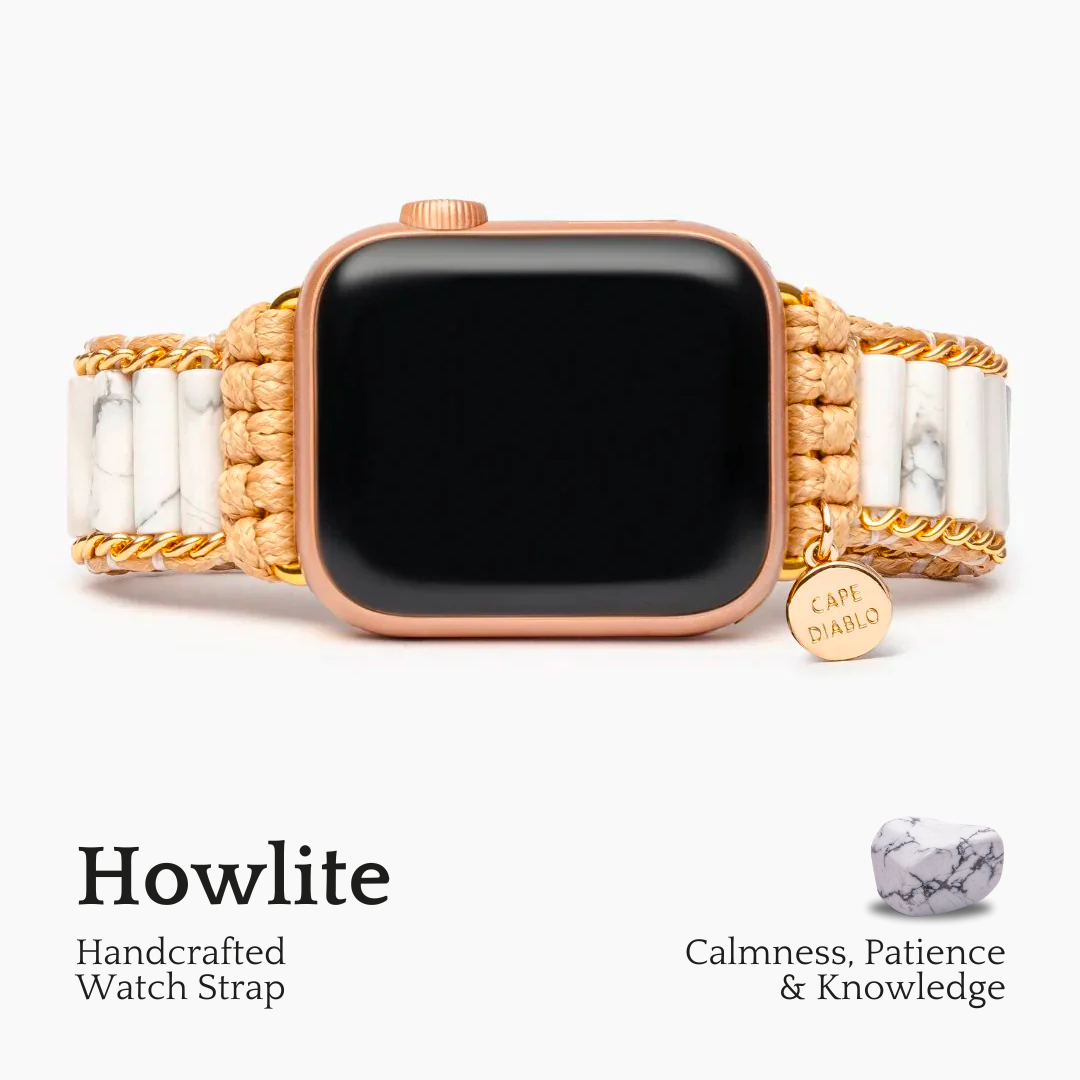 Heavenly Howlite Apple Watch 스트랩