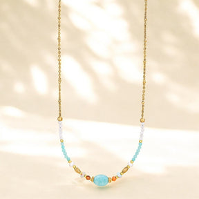 Ocean Breeze Amazonite Necklace