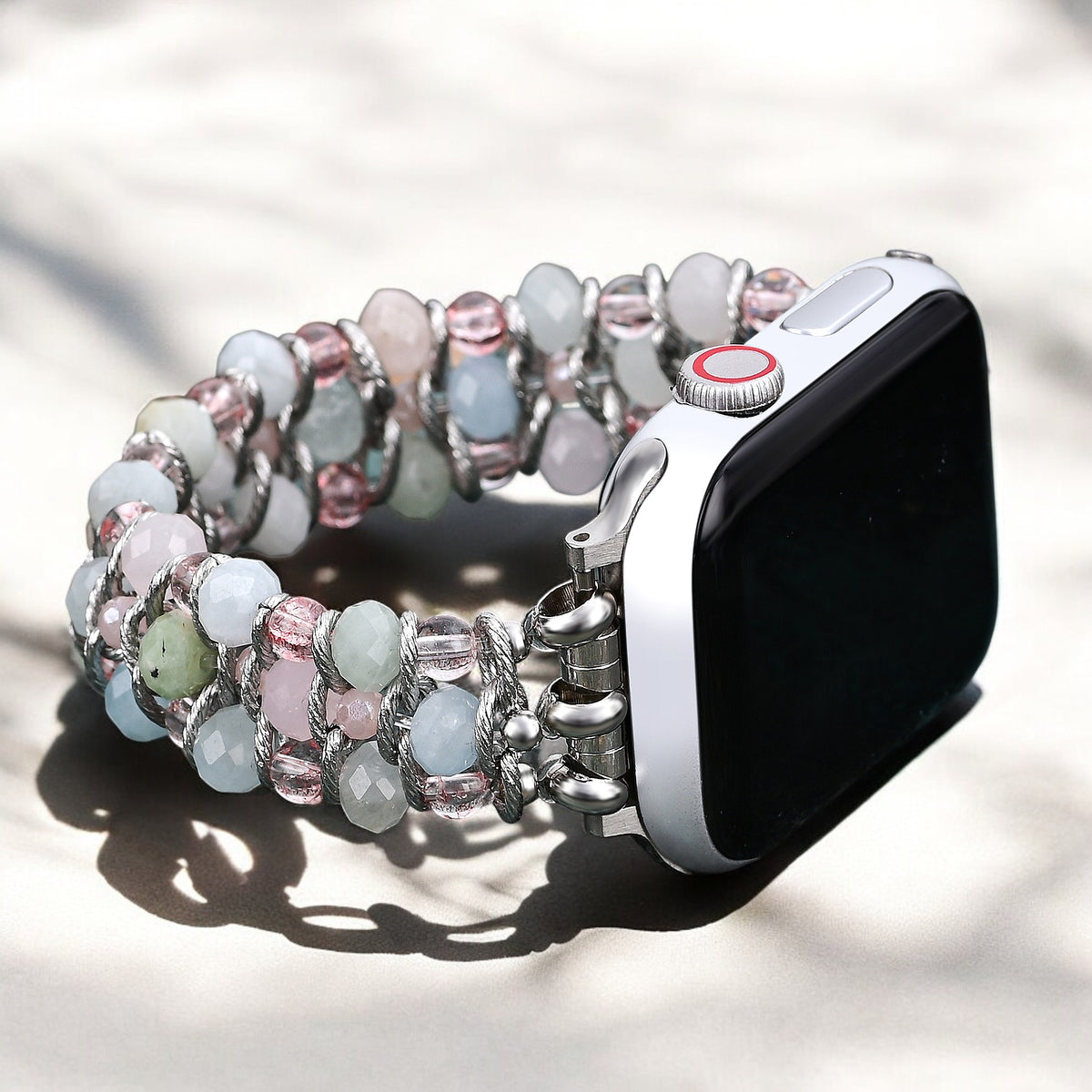 문키스드 아스트랄 글로우 브레이디드 Apple Watch 스트랩