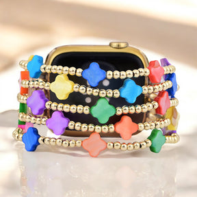 Chakra Clover Stretch Apple Watch Strap