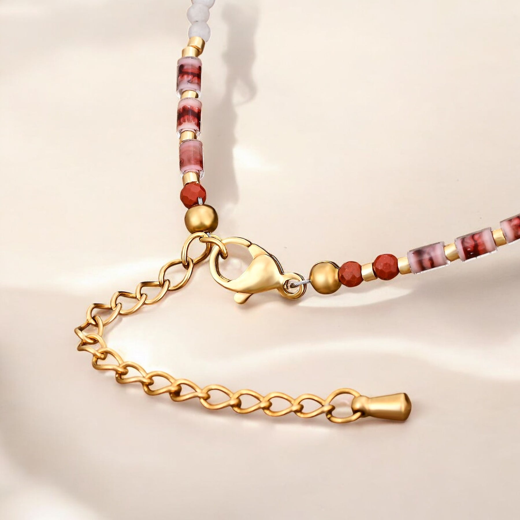 Scarlet Harmony Anklet