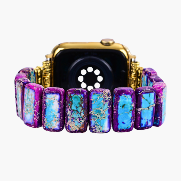 장엄한 티베탄 재스퍼 스트레치 Apple Watch 스트랩