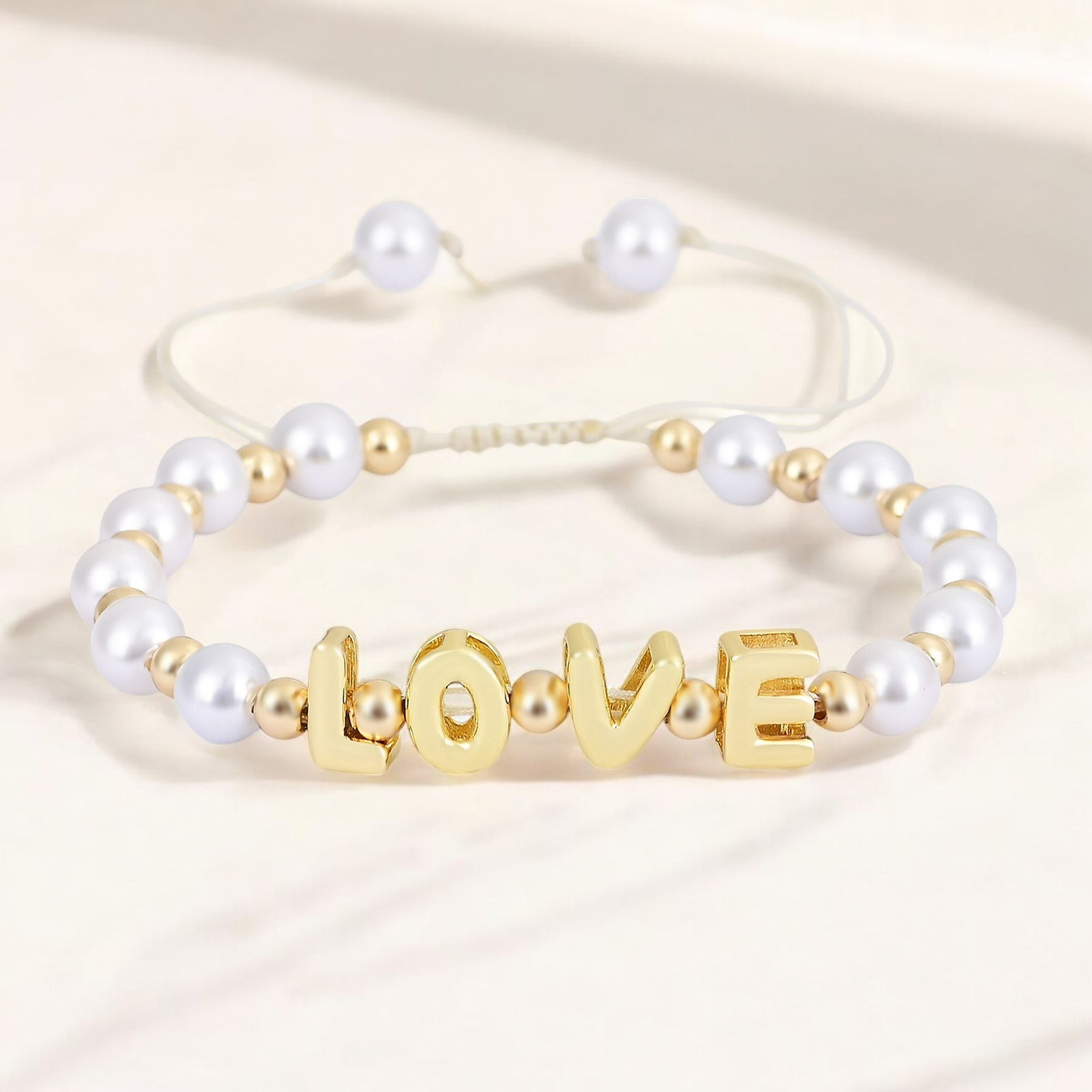 Pearl Radiance Love Bracelet