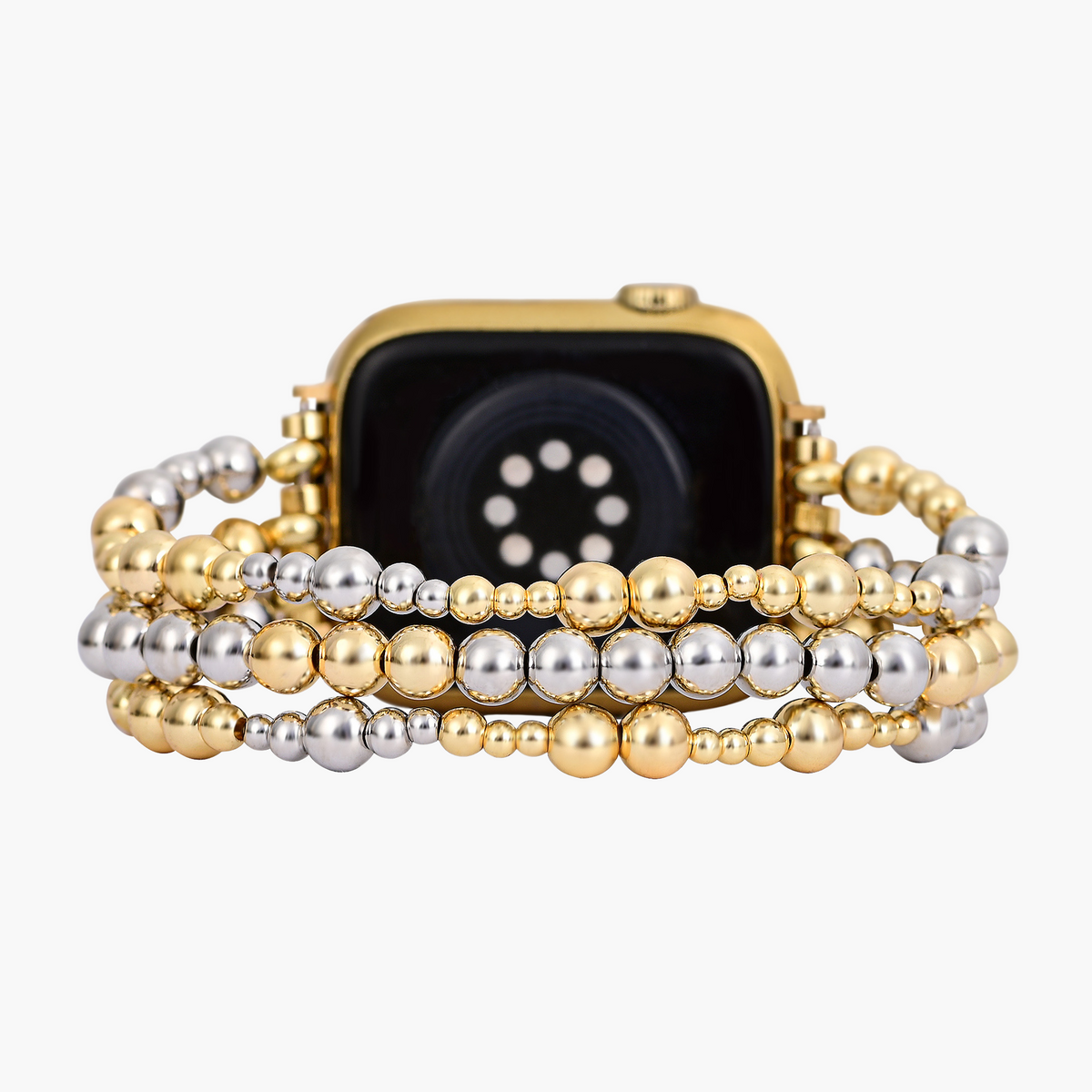 스털링 골드 스트레치 Apple Watch 스트랩