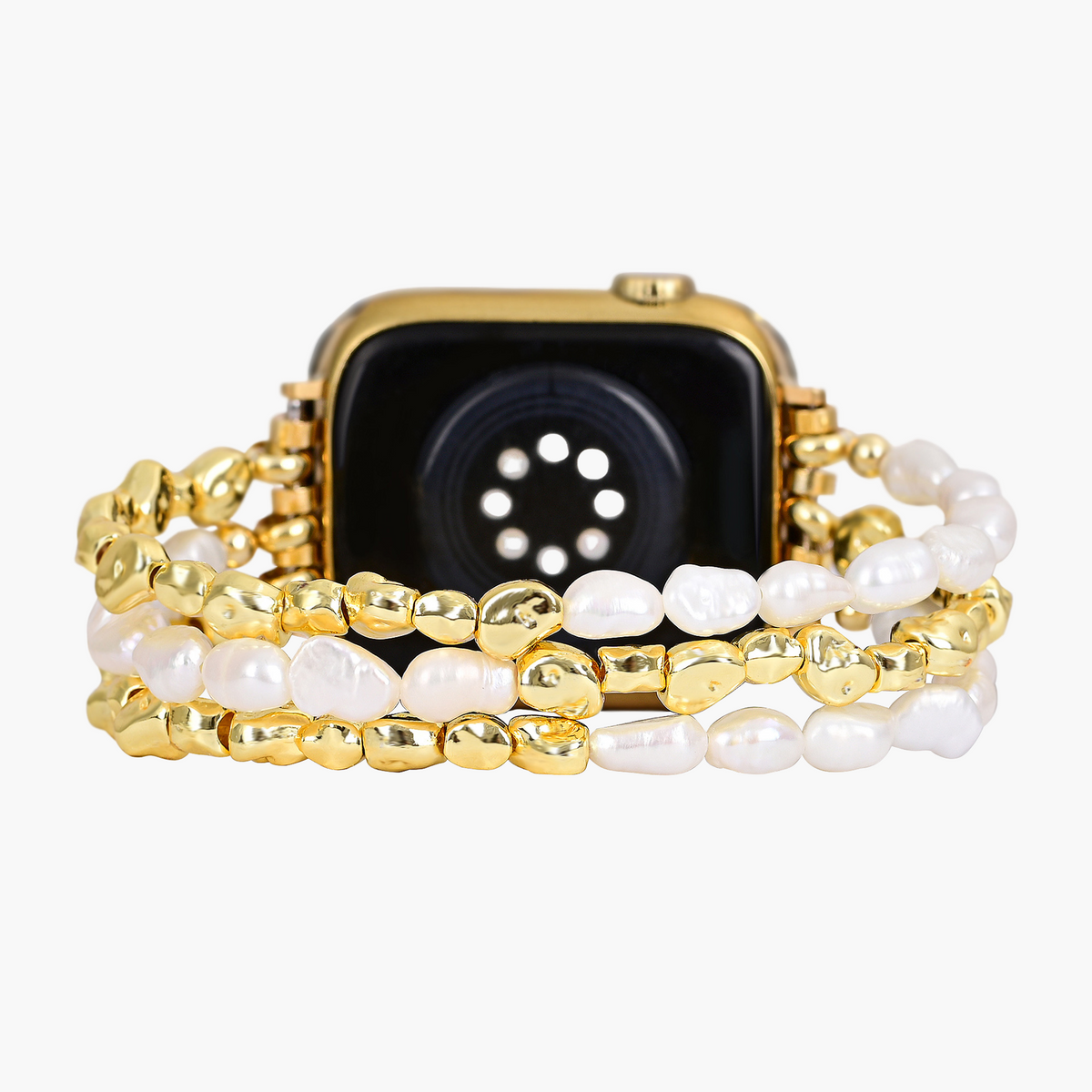 골든 펄 스트레치 Apple Watch 스트랩