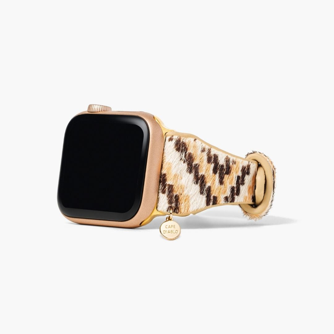 에보니 에스컬레이드 가죽 Apple Watch 스트랩