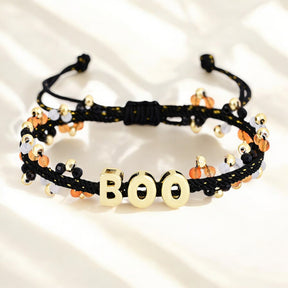 Spooky Boo Halloween Bracelet