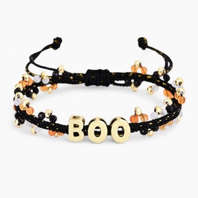 Spooky Boo Halloween Bracelet