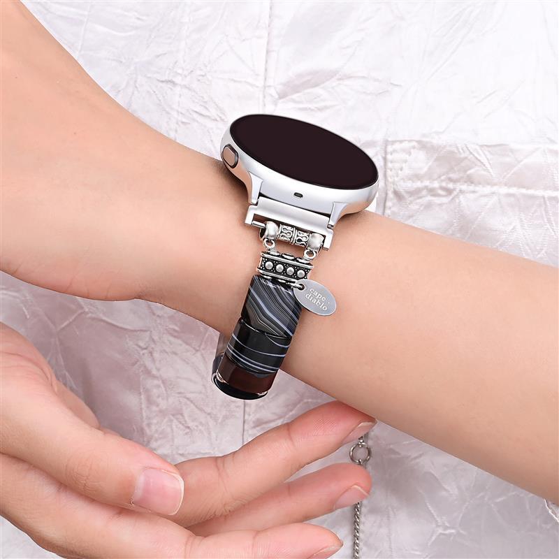 보헤미안 누아르 스트레치 Apple Watch 스트랩