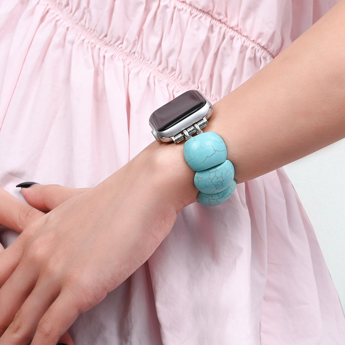 로즈 하모니 스트레치 Apple Watch 스트랩