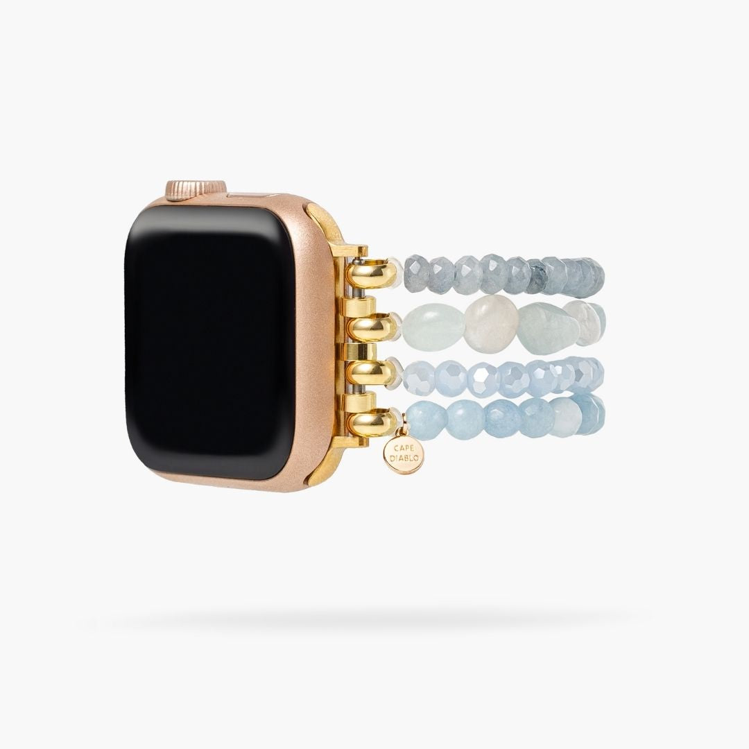 아쿠아마린 제이드 세레니티 Apple Watch Strap