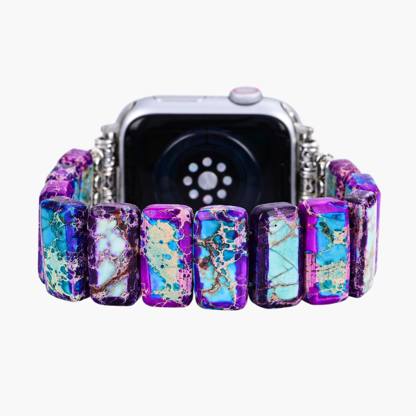 장엄한 티베탄 재스퍼 스트레치 Apple Watch 스트랩