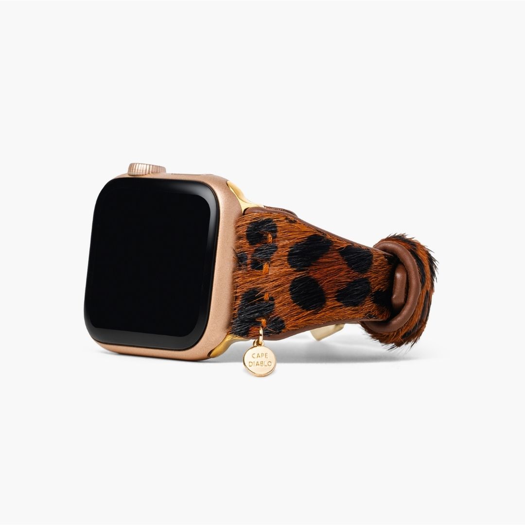 판테라 브라운 가죽 Apple Watch 스트랩