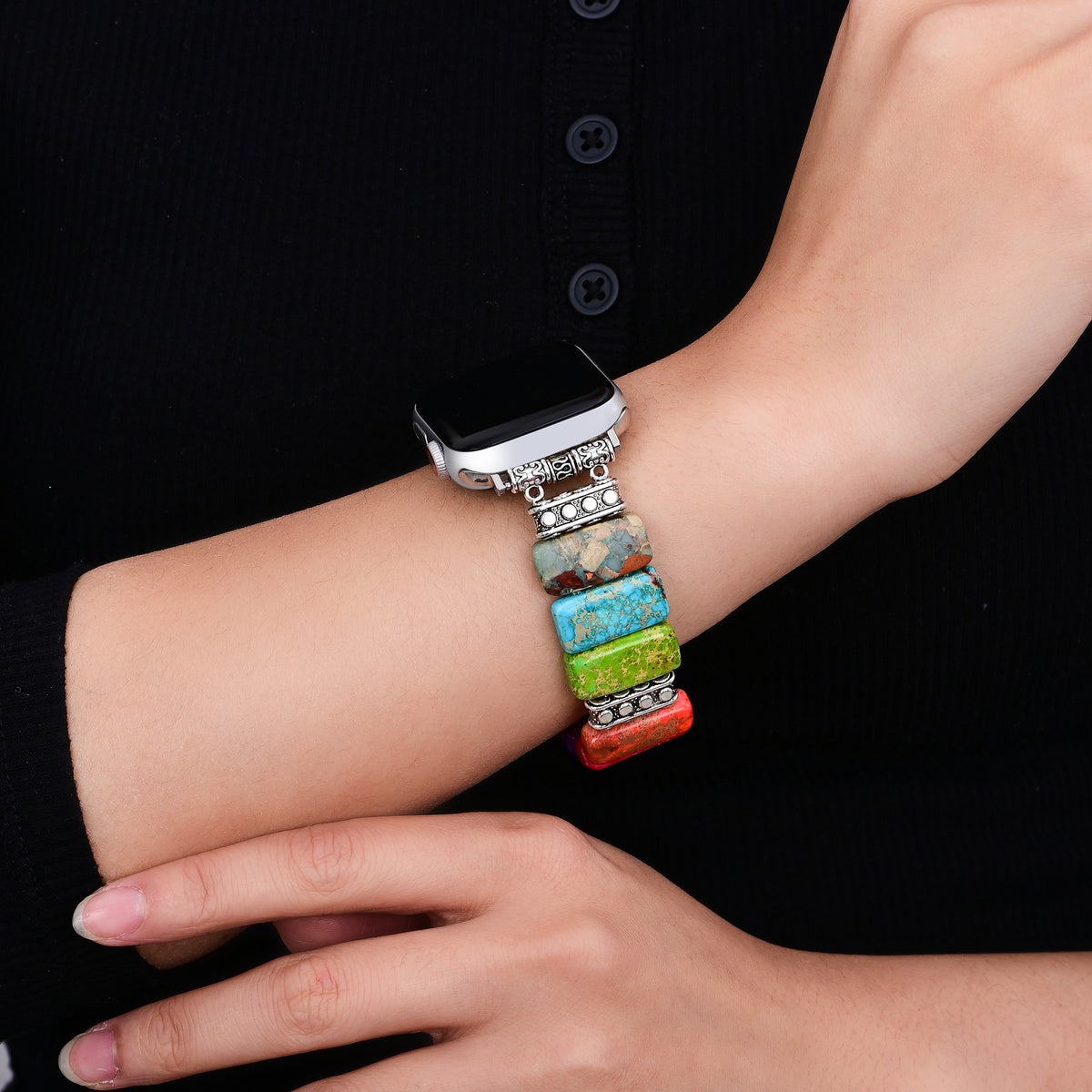 시크 차크라 스트레치 Apple Watch 스트랩